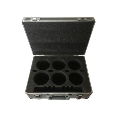 China For Transport Ningbo Factory Custom Aluminum Tool Case With Precut Foam Insert For France Customer for sale