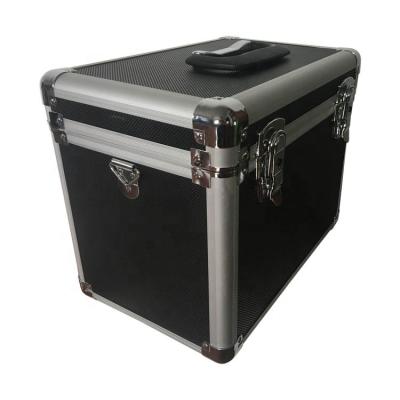 China For carrying aluminum carrying case with shoulder strap and cut foam insert for sale