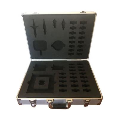 China For transportation durable aluminum case with CNC sculpted EVA foam insert for sale