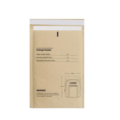 China Shock Resistance Custom Biodegradable Kraft Bubble Mailer Mailing Envelope Bags  Express Shipping Bag for sale