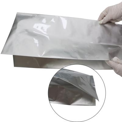 China Anti static Waterproof  Led Strip Light  Packaging Squared Base Aluminum Foil Anti Static Esd Bag Pouch for sale