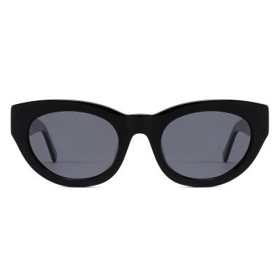 China Form factory manufacture various oval eye glass acetate optical sunglasses for sale