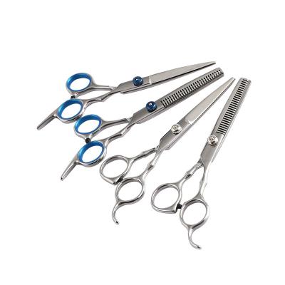 China Cutting Scissors Professional Hair Scissors Set Hairdressing Scissors Trimmer Razor Thinning Cutting Scissors Barber Haircut for sale