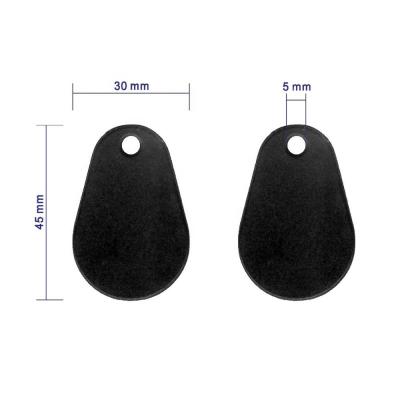 China TAG Sunbest MINI rfid tk21 customized overmolded rfid keyfobs with UV printing 125khz/13.56mhz for sale