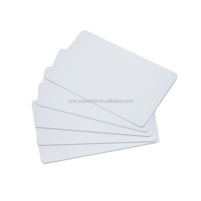 China Rfid sunbestrfid cards price 125Khz 13.56Mhz 860-960Mhz frequency luster cheap matte PVC waterproof/waterproof PET ABS material for sale