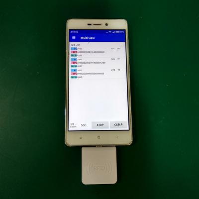 China sunbestrfid YL 930 mini pocket 840MHz-960MHz android mobile UHF RFID TYPE-C OTG reader 35*35*8mm for sale