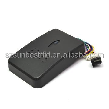 China sunbestrfid EM9916 RS232 WG26 125KHZ rfid card tag holder rfid reader alone 104.6*65.4*20mm for sale