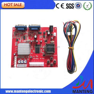 China CGA/EGA/YUV to VGA Converter Board for POG Game PCB MT-PB95 for sale