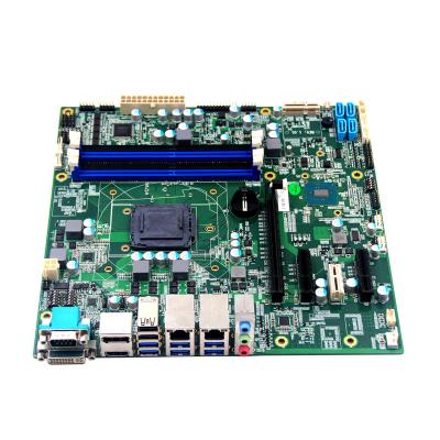 China LGA1151 Industrial PC Motherboard compatible con CPU Intel® 6th / 7th I3 I5 I7 con PCIE_X16 2 PCIE_X4 Dual LAN en venta