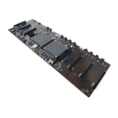 China Intel® X79 Dual Xeon E5 CPU Cryptocurrency Miner Mainboard 9 PCIE 16X 60mm Abstand zu verkaufen