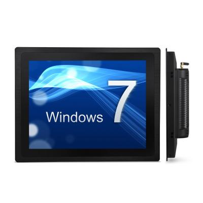 China 19 Polegada J1900 Quad Core Touch Screen Industrial Panel PC computador All In One 400cd/M2 IP65 à venda