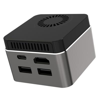 Китай Четырехъядерный мини-ПК Gemini Lake N4120 безвентиляторный Intel® Nuc Htpc с EMMC Micro SD продается