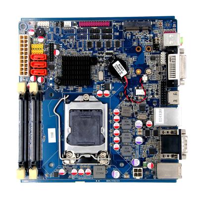 Cina Intel H61 Express chipset ATX schede madri mini itx 1155 8 * porte USB 2.0 DDR3 schede madri per laptop industriali 3 * SATA2.0 in vendita