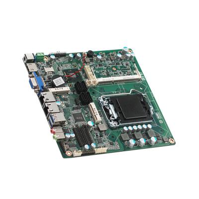 China OEM i7/i5/i3 mini pc computer h81/b85 moederbord 6 com 2 lan industrieel moederbord Te koop