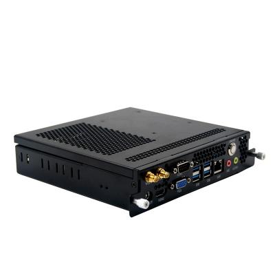 China Dual Core1037U Mini PC OPS sin ventilador con RS232 COM integrado 4 GB de RAM en venta