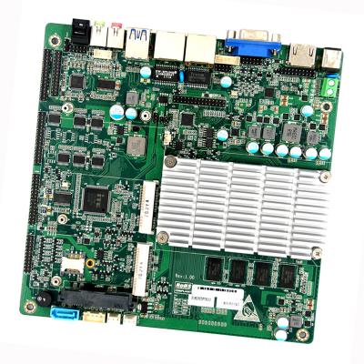 Китай Безвентиляторная мини-материнская плата Itx Quad Cores Intel N3710 Onboard 4GB DDR3 RAM DC12V продается