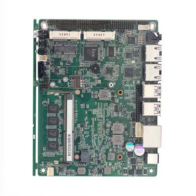 China 6 Com 2 Lan Industrial Car Pc Placa base Placa base Whisky Lake Celeron® 4205U en venta