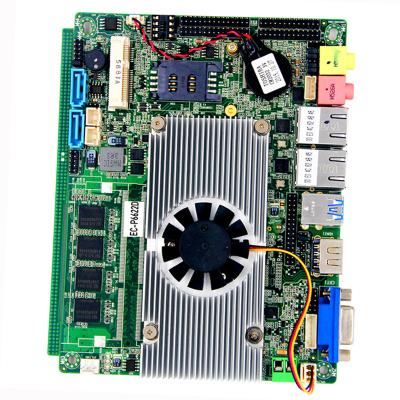 China Placa base de PC industrial Broadwell-U i3 i5 i7 3,5 pulgadas BGA1168 a bordo DDR3L 6COM 2LAN en venta