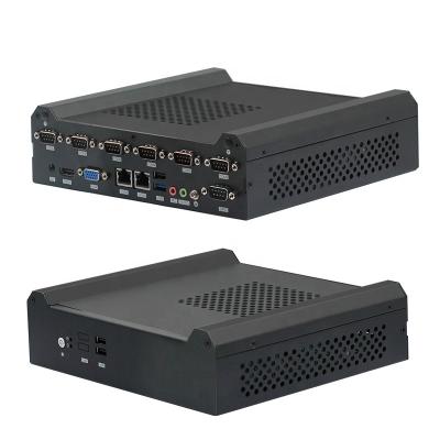 China Broadwell-U 5th Gen Intel® Core™ i3 i5 i7 dual core industrial mini PC 2 gigabit LAN 6 RS232 for sale