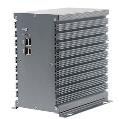 China 2 NIC 2 COM industriële mini-pc ingebed 8e generatie I7-8550U quad-core CPU Te koop