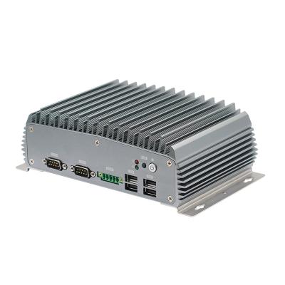 China 8 USB 6 COM industriële mini-pc 7e generatie I3-7100U I5-7200U I7-7500U X86 Te koop