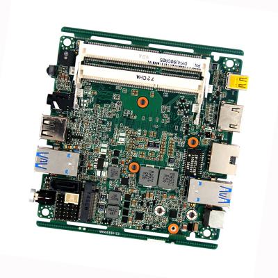 中国 5th Broadwell-U I3-5010U NUC PC 産業用マザーボード ミニ DP ディスプレイ DC 12-19V 電源 販売のため