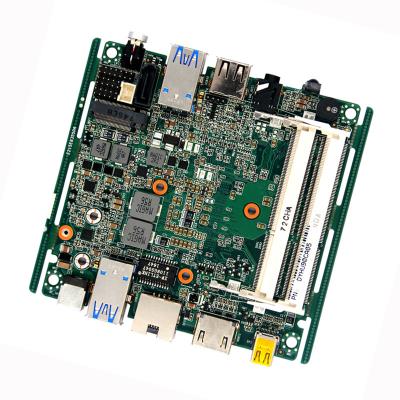 China 5th Broadwell-U I7-5500U NUC PC Industrial Nano placa-mãe Mini DP Display DC 12-19V Power à venda