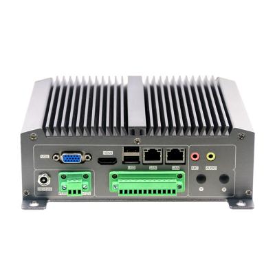 Cina Intel quarto GEN I3 I5 I7 mini PC 2 lan dual core, 6 computer incastonati Senza ventola di COM in vendita