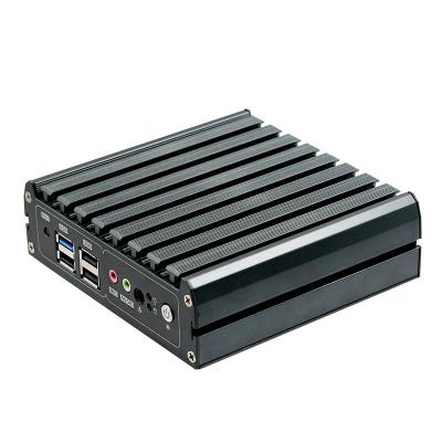 China Lüfterloser Firewall Mini-PC 2 Gigabit Ethernet Vier Kern J1900 E3845 CPU zu verkaufen