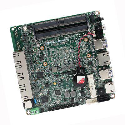 China NANO Firewall PC Hauptplatine Intel® 6. Generation I3-6100U I5-6200U I7-6500U 4 NIC Pfsense Router zu verkaufen