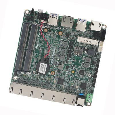 China 6 LAN Industrie Mainboard NANO für Firewall Pc Pfsense Router Intel® Kaby Lake 3865U zu verkaufen