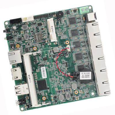 Китай 6 Материнская плата Lan Nano Firewall Quad Cores J1900 Network Security Mainboard продается