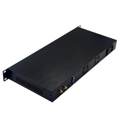 China 1U Chasis Mini Cuatro nucleos PC J1900 E3845 Firewall de seguridad de red 6 Gigabit LAN Bypass en venta