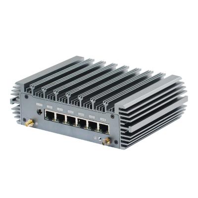 China 6 LAN Mini PC com firewall 11ª Geração Quad Core Intel I5-1135G7 I7-1165G7 à venda