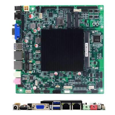 China Celeron® J4125 Quad Cores Industrial Itx placa-mãe 6 COM 2 LAN sem ventilador à venda