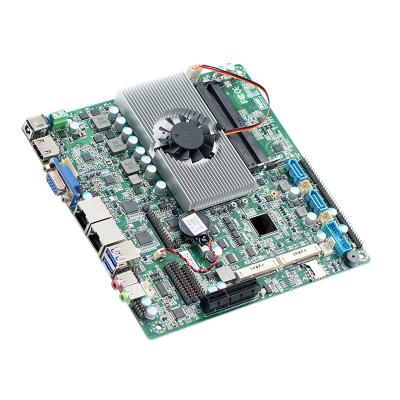 China 10 USB 6 COM 2 LAN Mini Itx Placa base Skylake-U 6ta generación I3 I5 I7 en venta