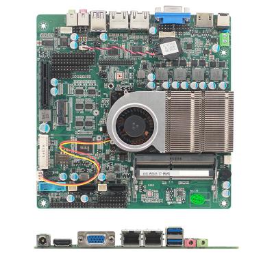 China Whiskey Lake 8th Core I5-8265U Mini Itx Placa base 4k Pantalla 2LAN Soporte Panel táctil en venta