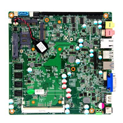 Китай Материнская плата mini-itx Celeron® J1900 6COM Материнские платы ddr3 на борту 32 ГБ / 64 ГБ SSD продается