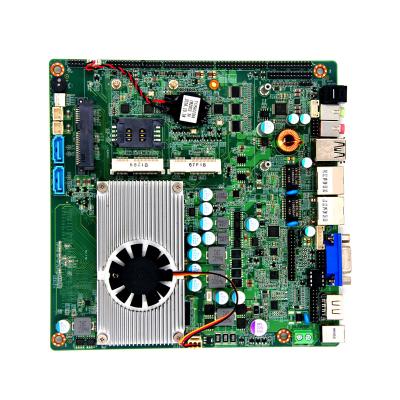 China Placa base Celeron J1900 pequeña Itx, placa base de PC industrial 6 com dual NIC en venta