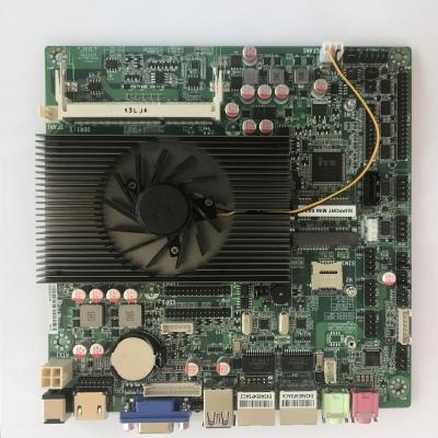 中国 デュアル コア i3-3217U 産業用マザーボード 6 COM 2 LAN Mini-ITX メインボード 販売のため