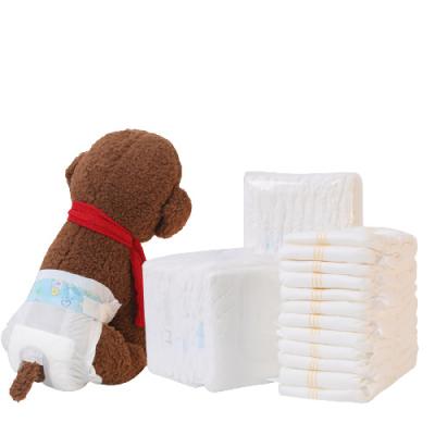 China Wholesale Multi Functional Soft Pet Doggie Diapers Stored Pet Tail Hole Female Disposable Adjustable Diapers for sale