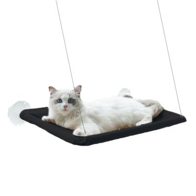 China Breathable Pet Mate Cat Hanging Hammock Perch Bed 360 Degree Sunny Shining Pet Hammock Free-Standing Cat Sleeping Cat Bed for sale