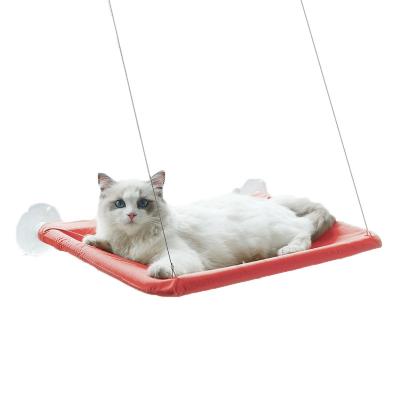 China Kitty Bed Multiple Colors Durable Suction Resistant Cat Window Hammock Safe Cups for sale