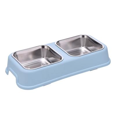 China Sustainable Hot Selling Anti Food Feeder Ant Indoor Pet Cat Dog Multi Colors Durable Anti Slip Bowls for sale