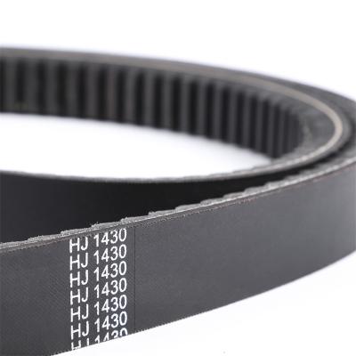 China Automotive Rubber Belts Agricultural Raw Edge V-BELTS HJ Type for sale