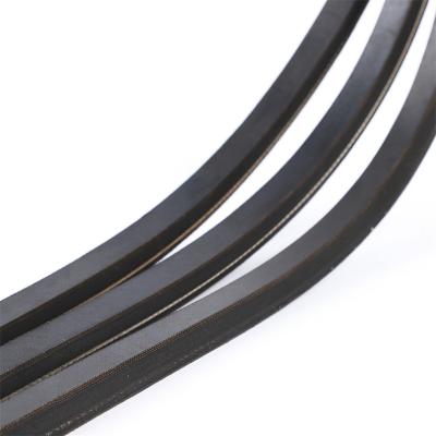 China 6000mm Length Automotive Power Transmission Uncoated Edge Plain Rubber Agricultural Industrial Raw V-Belt for sale