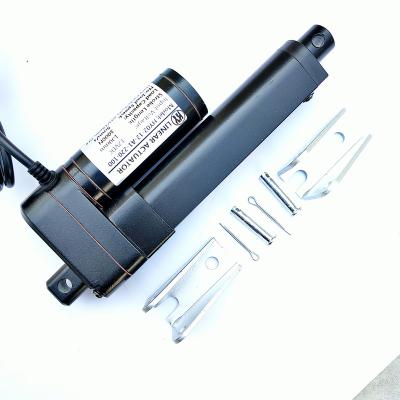 China 3000N 12v 24v DC Electric Push Rod Motor IP65 1000N 300mm Stroke High Force Electric Push Rod 2000N Drip Proof Linear Actuator for sale