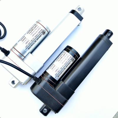 China dc 12v dc 12v dc 24v dc 24v worm gear motor drip-proof electric hydraulic push rod motor drip-proof 300mm dc actuator for sale