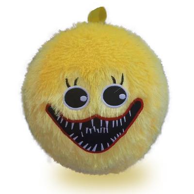 China Inflatable Toy Fuzzy Ball, Inflatable Cuddly Face Ball, Fuzzy, 23cm, Yellow Kids Toy Gift Cute Custom Soft Christmas Halloween Know-It-All for sale