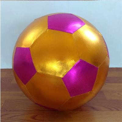 China Inflatable Toy Mega 60cm Diameter Fabric Cloth Inflatable Kids Toy Pvc Soccer Ball for sale